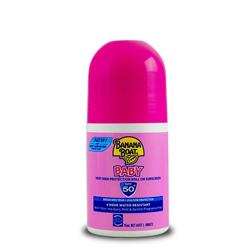 【全球购】澳洲直邮Bananaboat香蕉船滚珠防晒霜75ml婴儿红瓶2瓶优惠装