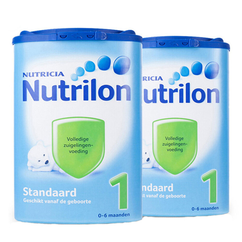 【全球购】荷兰牛栏Nutrilon婴儿幼儿配方奶粉荷兰本土原装1段(适合0-6个月的宝宝)2罐装保税仓发货