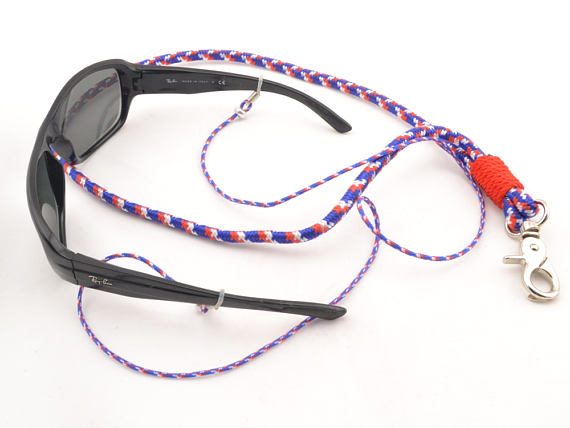 patrioticlanyard,paracordlanyard,4thofJulymatchinglanyardglassesstrap,paracordkeychain,nauticallanyard,eyewear,USAlanyard