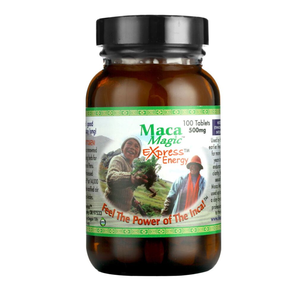 玛珈魔法MacaMagic玛卡精片100粒秘鲁紫玛卡美国草药公司原装进口补肾壮阳1瓶*100粒