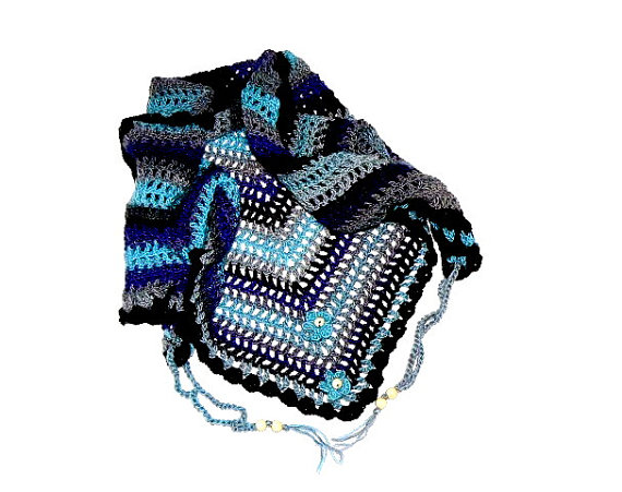 CrochetScarf,TrianglecrochetScarf,BohocrochetScarf