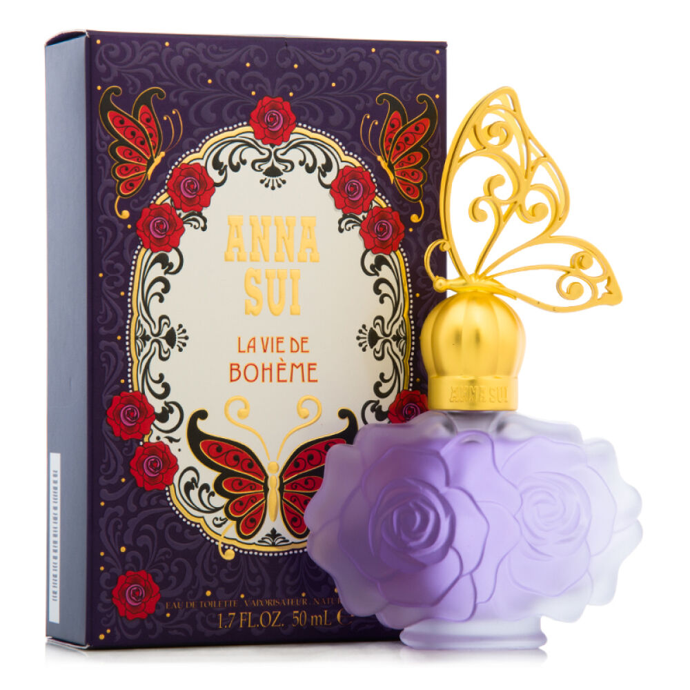 【澳门直邮】特惠AnnaSui安娜苏波西米亚紫蝶恋女士香水50ML