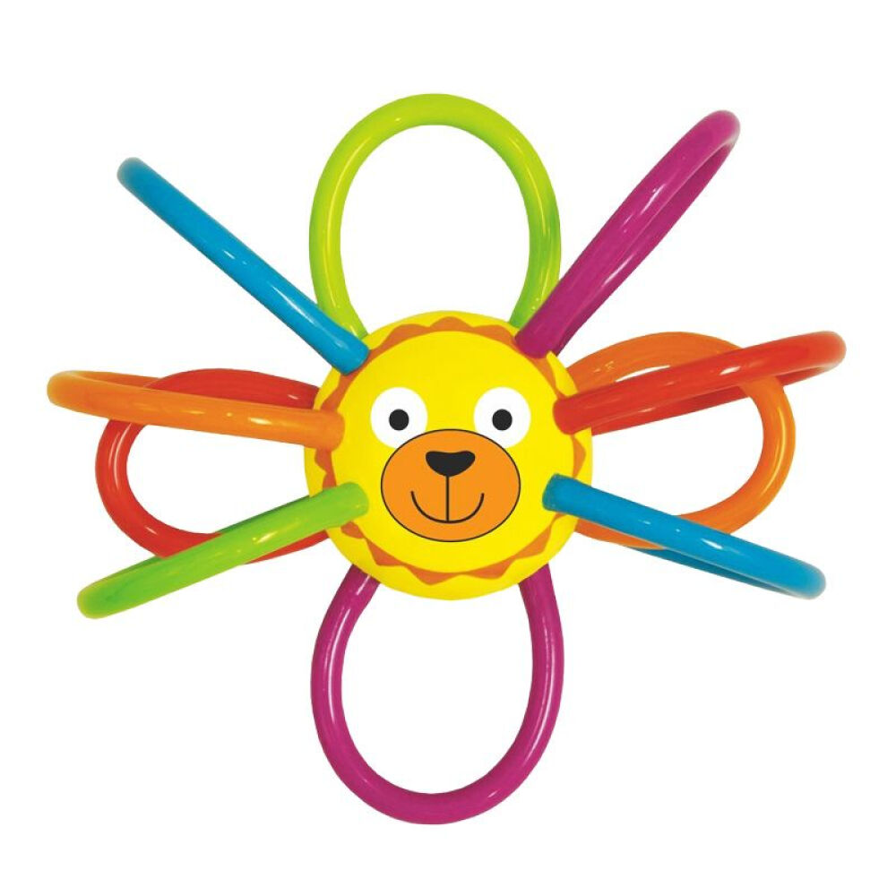 【全球购】美国进口manhattantoy曼哈顿宝宝磨牙棒牙胶安抚牙胶小狮子款无盒装