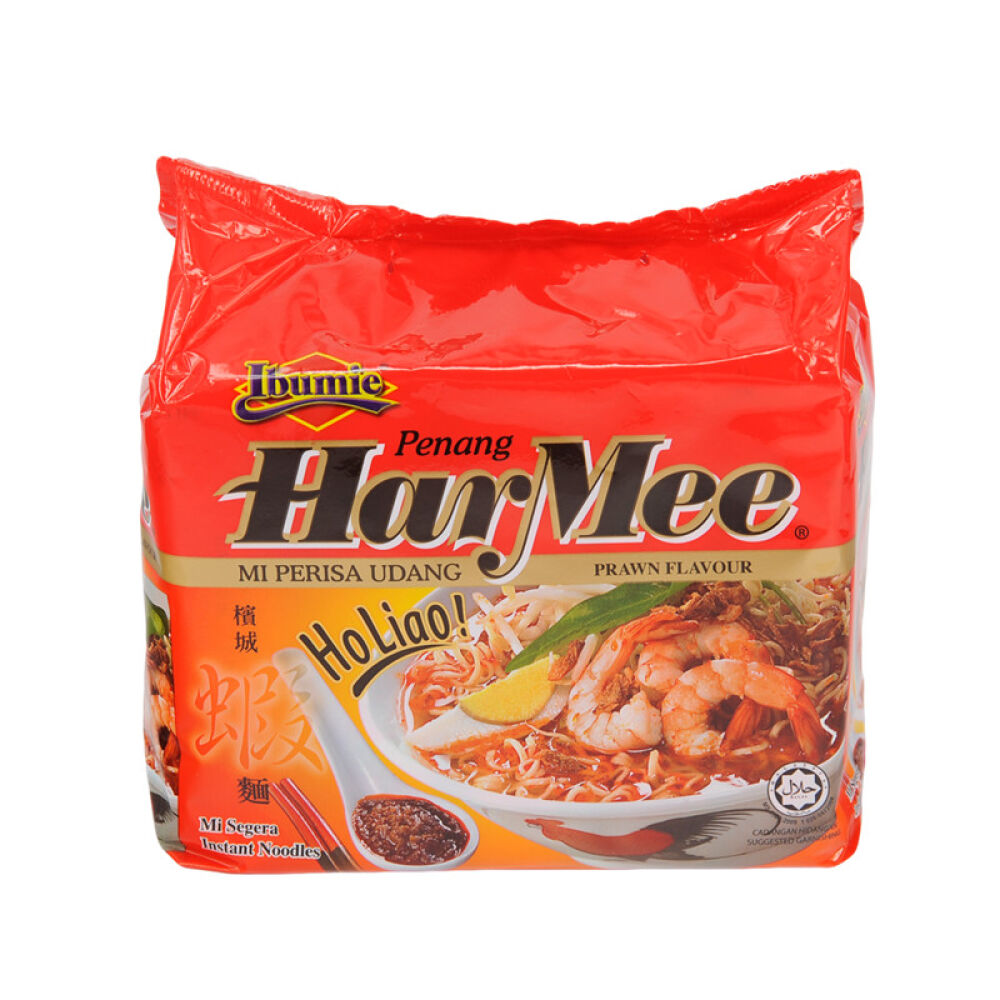 马来西亚进口Ibumie益福槟城虾面425g*2袋