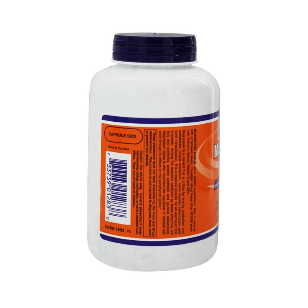 【美国正品直邮】NOWFoods诺奥活化蛋白质蛋白质合成胶囊镁未定义180粒