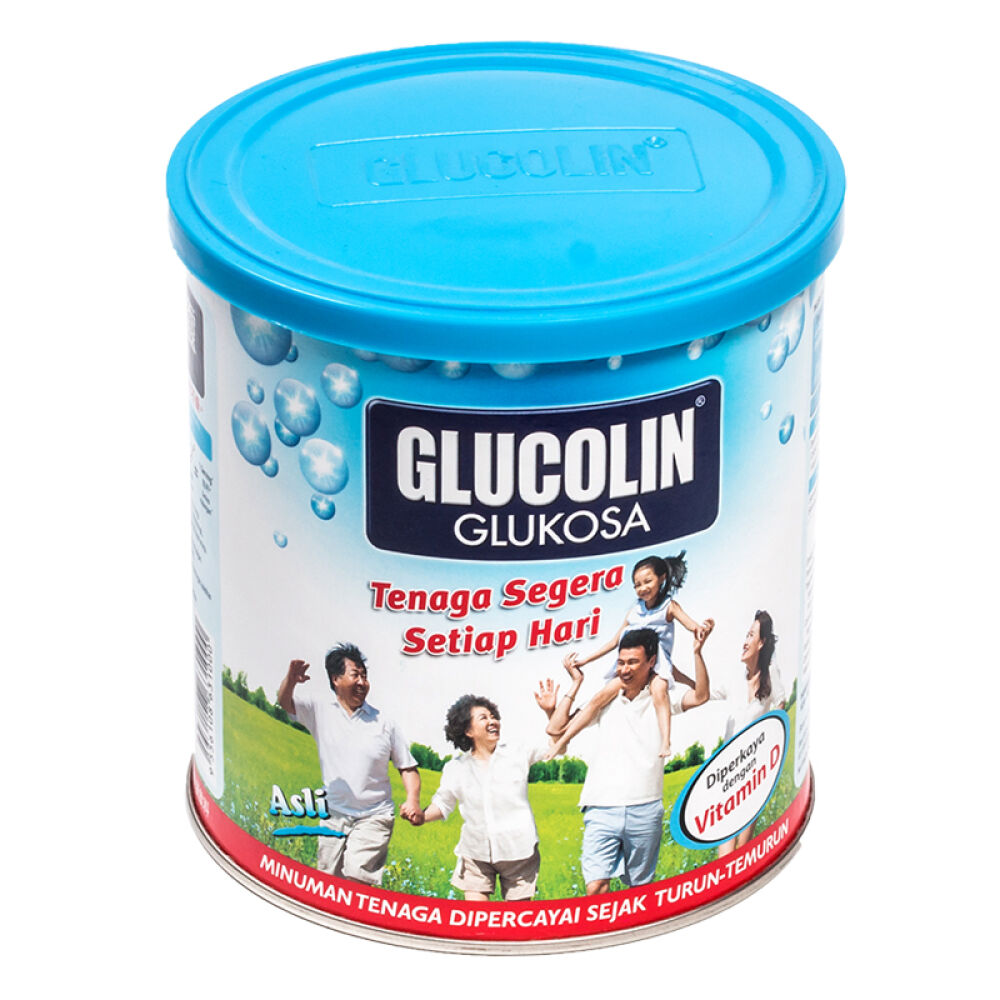 马来西亚进口Glucolin葡萄灵原味葡萄糖粉冲调营养饮料420gx2罐