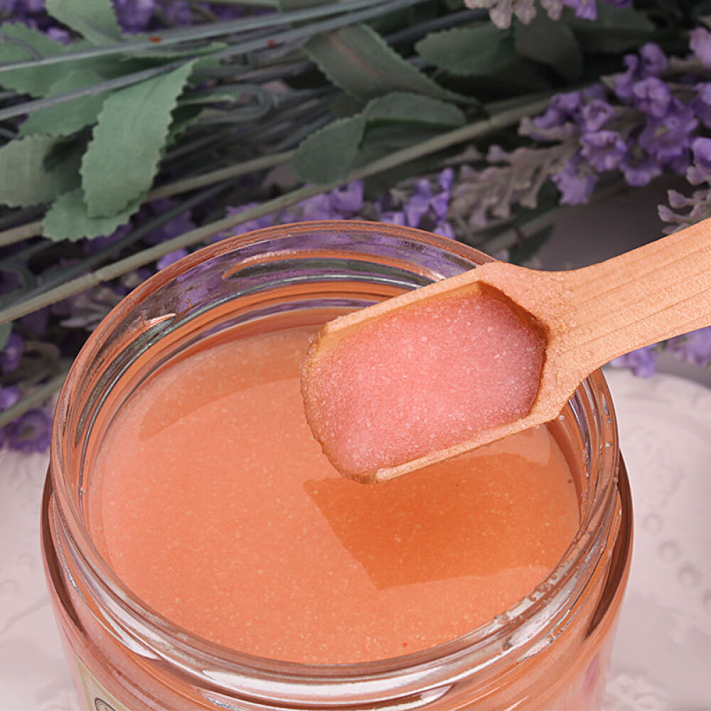 以色列Sabon海盐身体磨砂膏去角质去死皮鸡皮肤嫩肤透亮薰衣草苹果