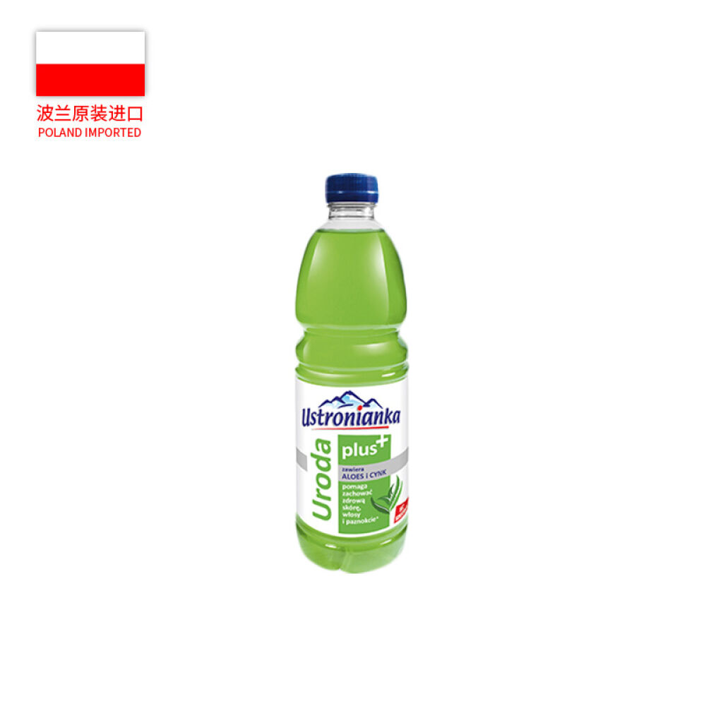 波兰进口ustronianka矿泉水效期2017.1.28美容0.5l