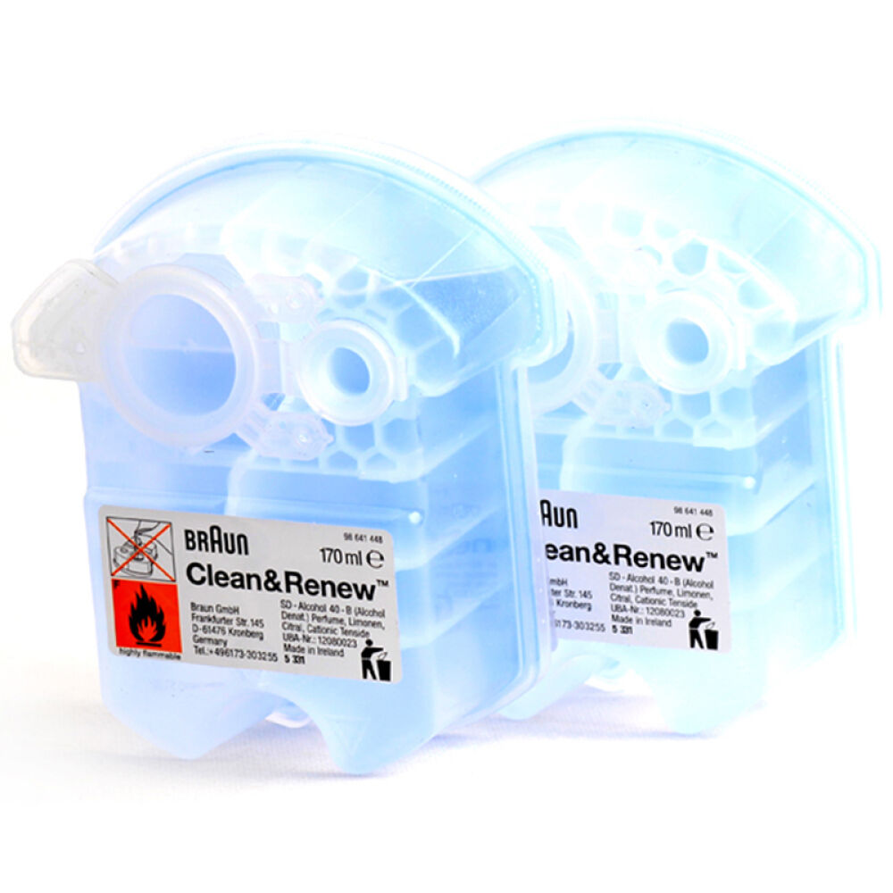 自营博朗（BRAUN）电动剃须刀清洗液2个装