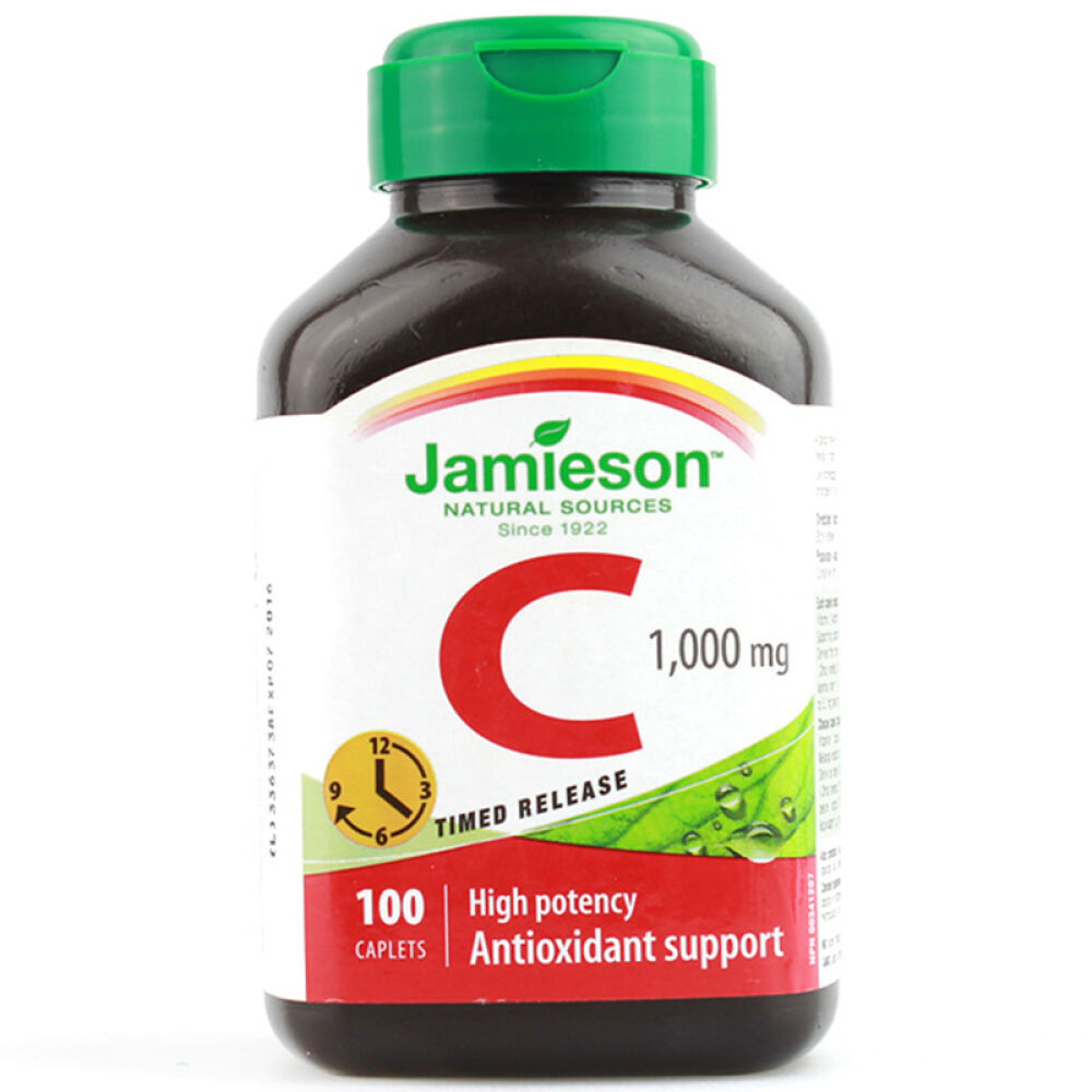 自营加拿大健美生（Jameison）维生素C片100片成人适用