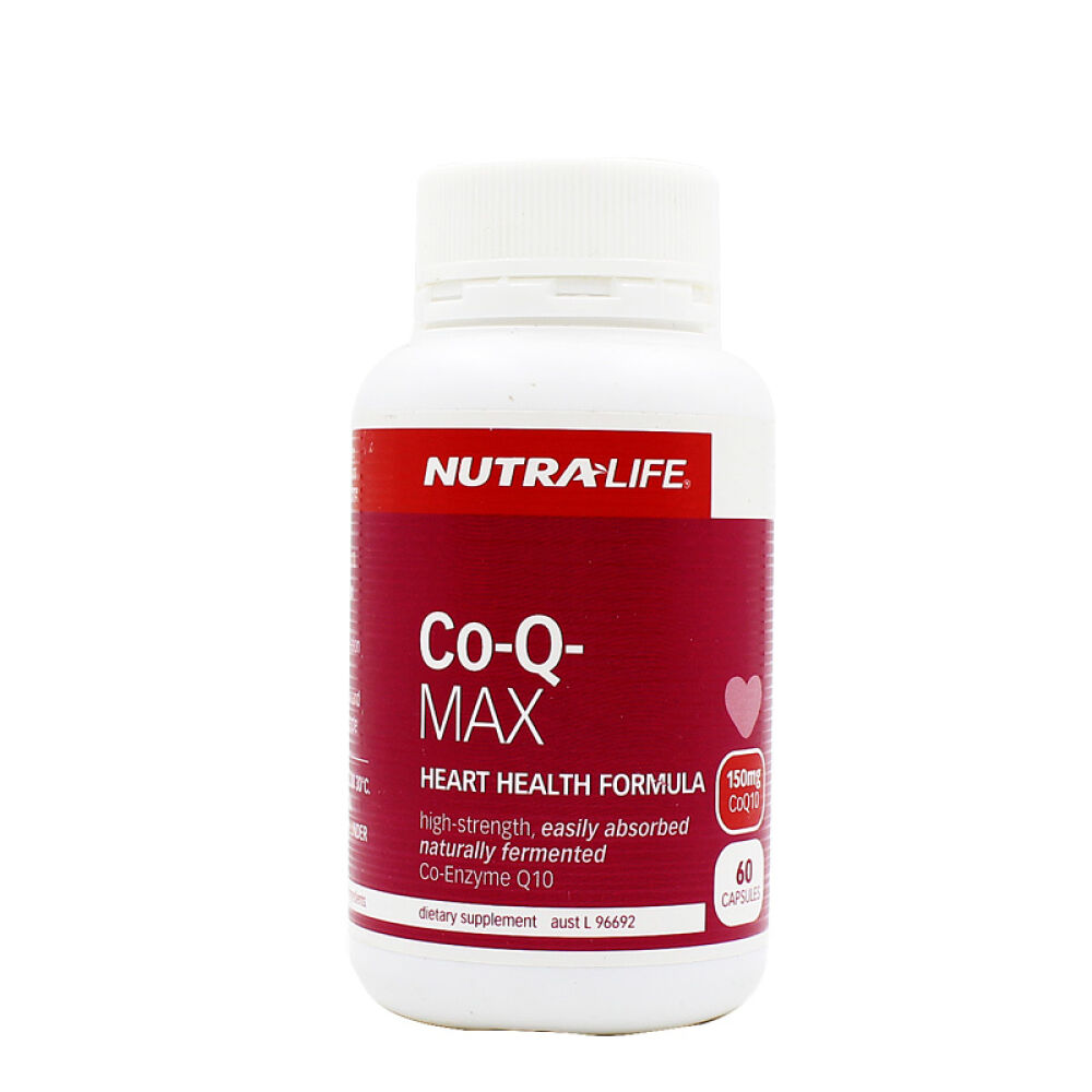【香港直邮】澳洲原装进口正品纽乐nutralife辅酶q10软胶囊60粒保护心脏