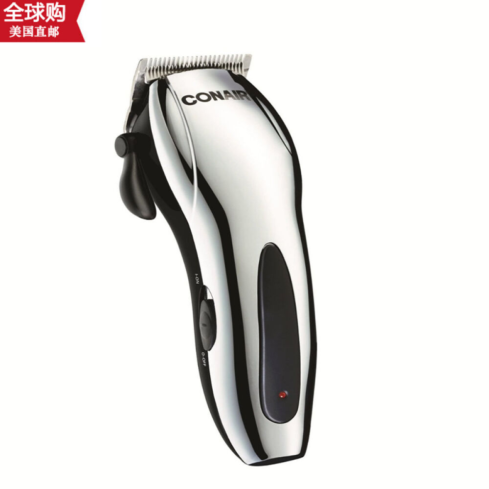 美国直邮美康雅conair理发器电推剪成人儿童双用充电22件理发套装