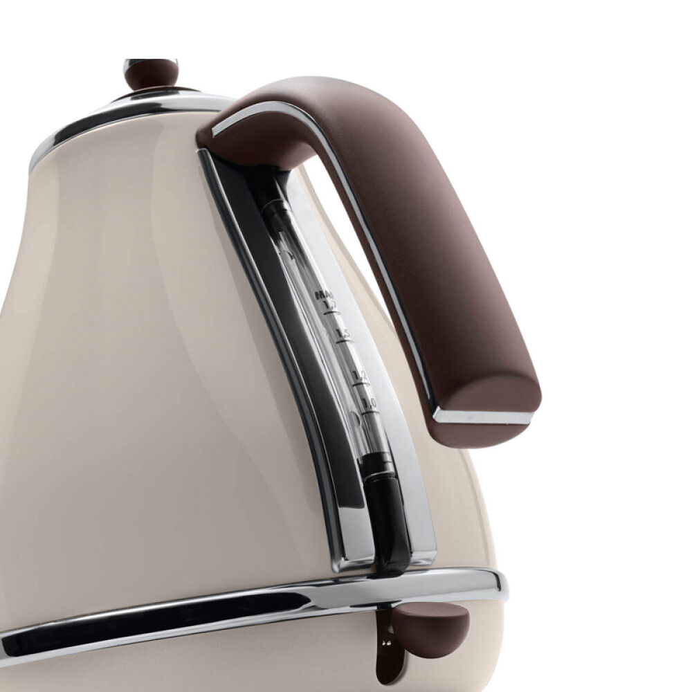 Delonghi/德龙KBO2001不锈钢电水壶自动断电烧热水壶KBO2001甜蜜奶油色