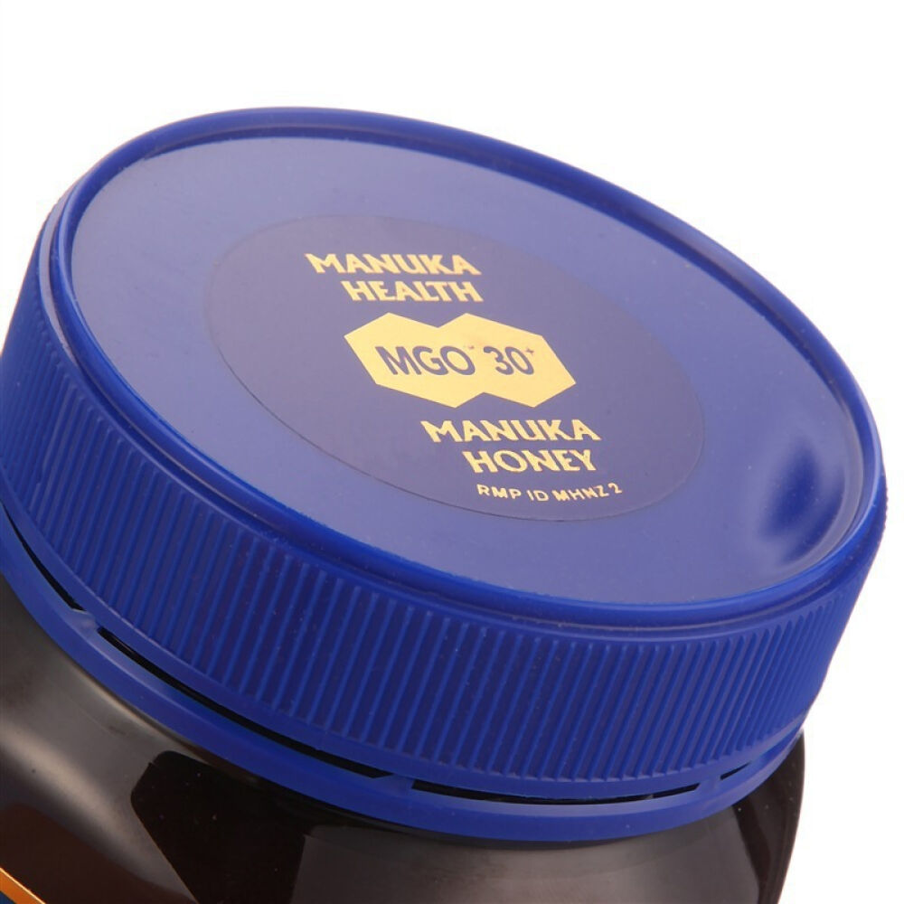 【全球购】新西兰进口ManukaHealth蜜纽康蜂蜜野花蜜麦卢卡蜂蜜包邮蜜纽康MGO30+麦卢卡蜂蜜1000g1罐