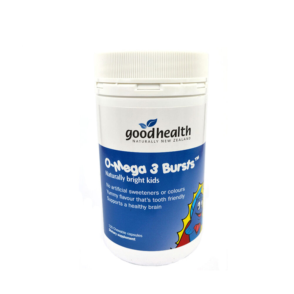 全球购新西兰好健康Goodhealth儿童深海鱼油780mg120粒