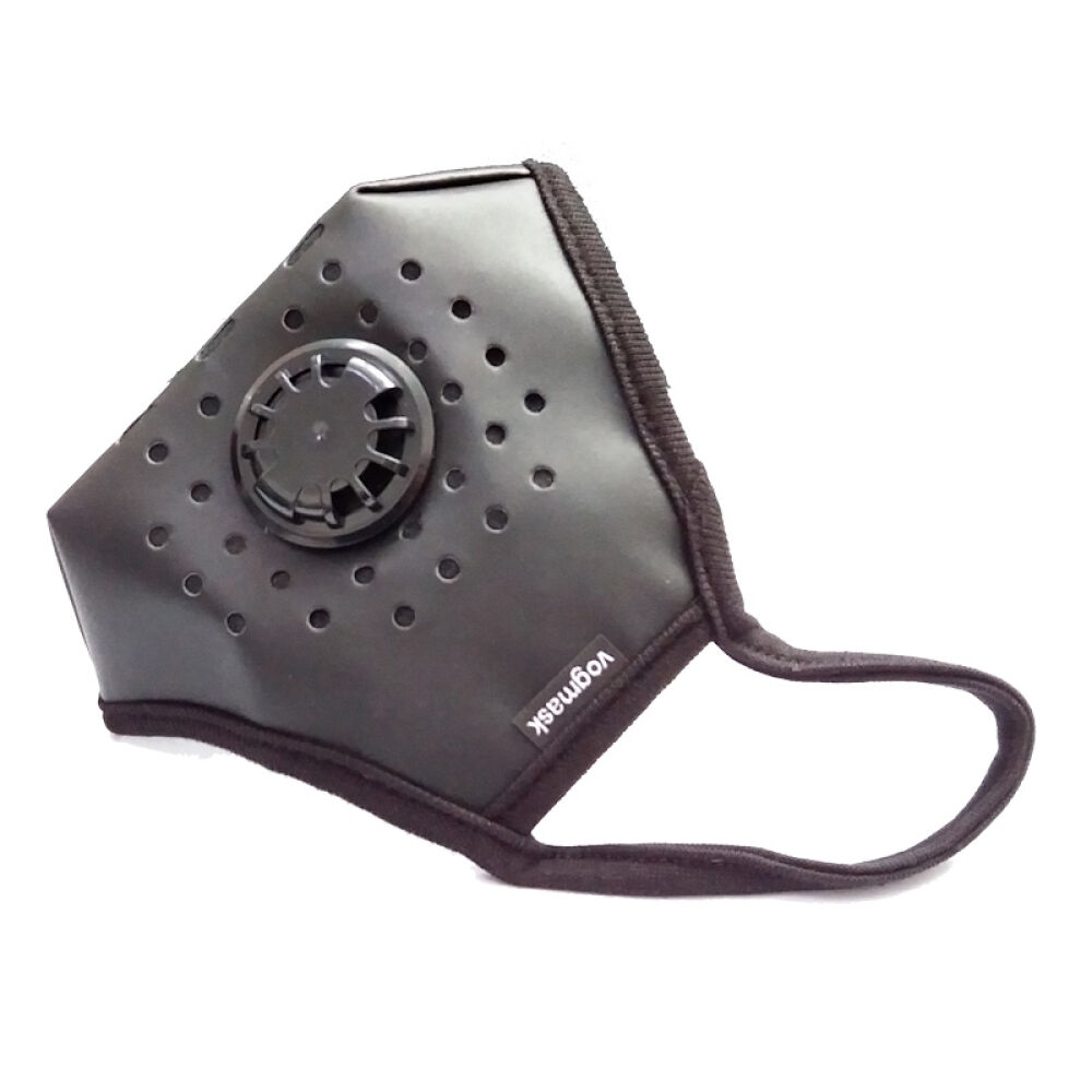 Vogmask防pm2.5带阀活性炭口罩带阀活性炭口罩L(55-90kg)黑皮