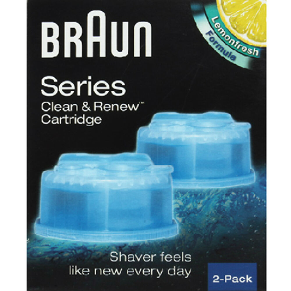自营博朗（BRAUN）电动剃须刀清洗液2个装