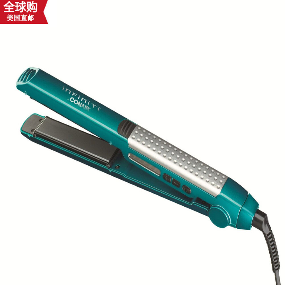 美国直邮美康雅Conair电气石陶瓷夹板25mm直发器