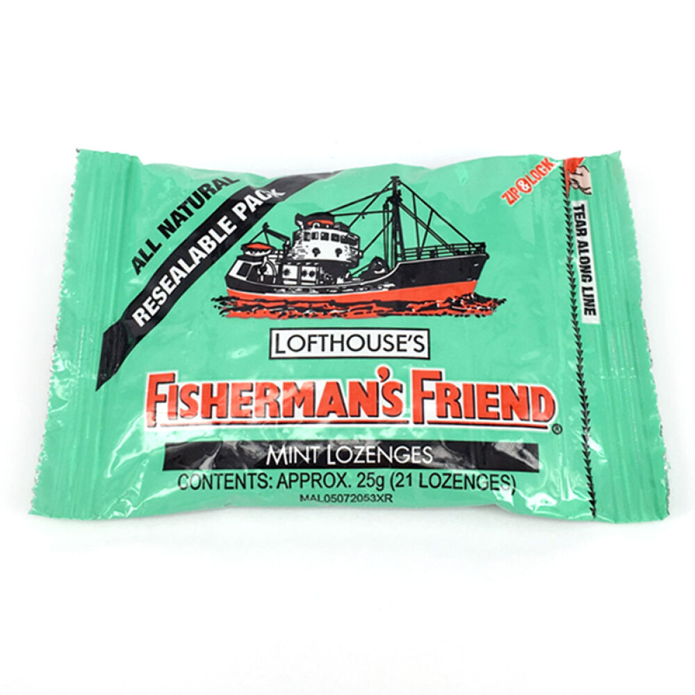 马来西亚进口Fisherman'sFriend渔夫之宝天然系列（9包套装）25g*9