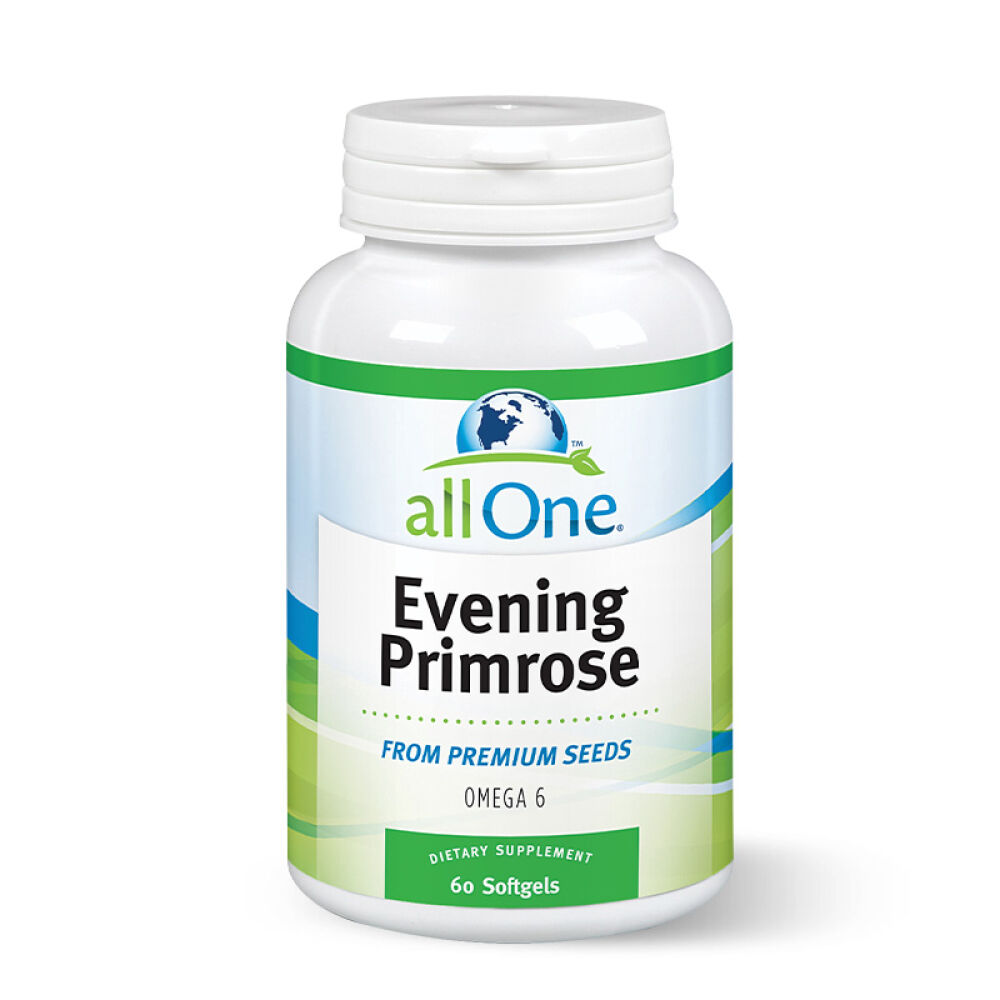 美国Allone进口月见草油胶囊调节女性内分泌延缓衰老两瓶装