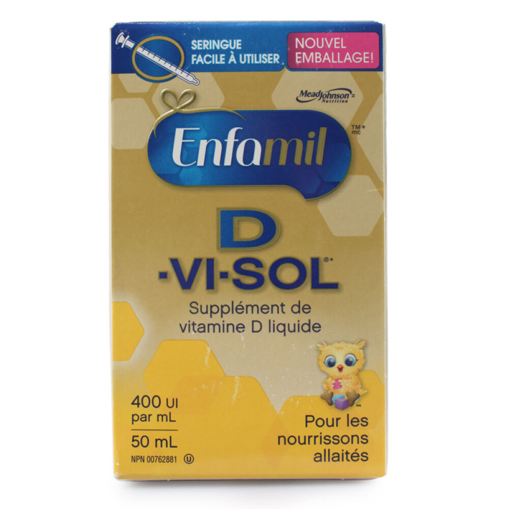 【全球购】加拿大直邮enfamil美赞臣儿童维生素D滴剂补充50ml