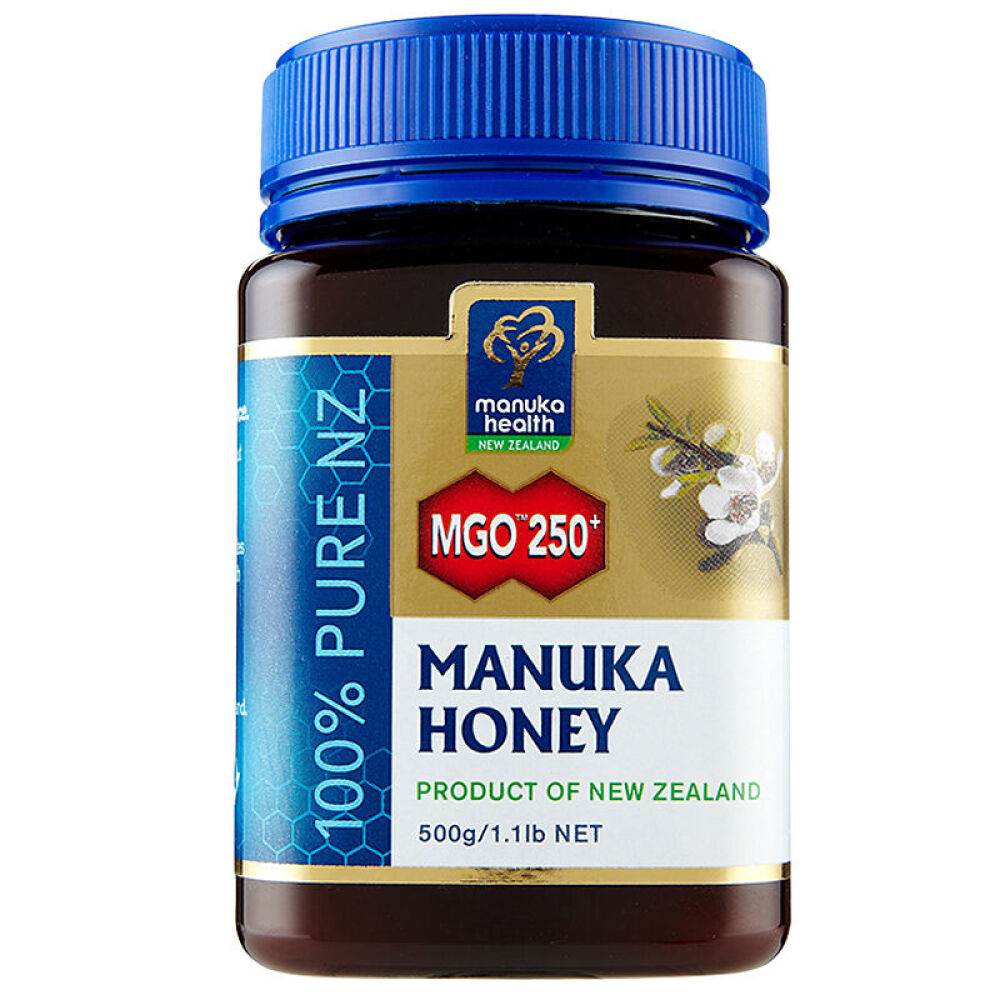 【全球购】Manuka-Health蜜纽康新西兰进口蜂蜜MGO250+麦卢卡蜂蜜500g