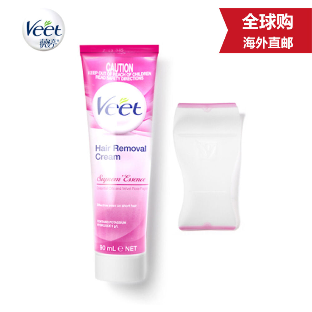 VEET薇婷脱毛膏玫瑰香薰脱毛膏(中及干性肌肤)深红90ml