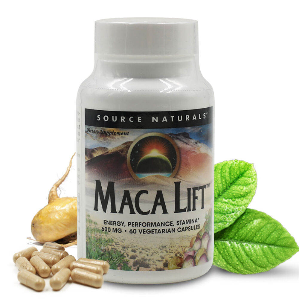 SourceNaturals秘鲁原产玛卡胶囊男女通用60粒/瓶 SourceNaturals秘鲁原产玛卡胶囊男女通用60粒/瓶