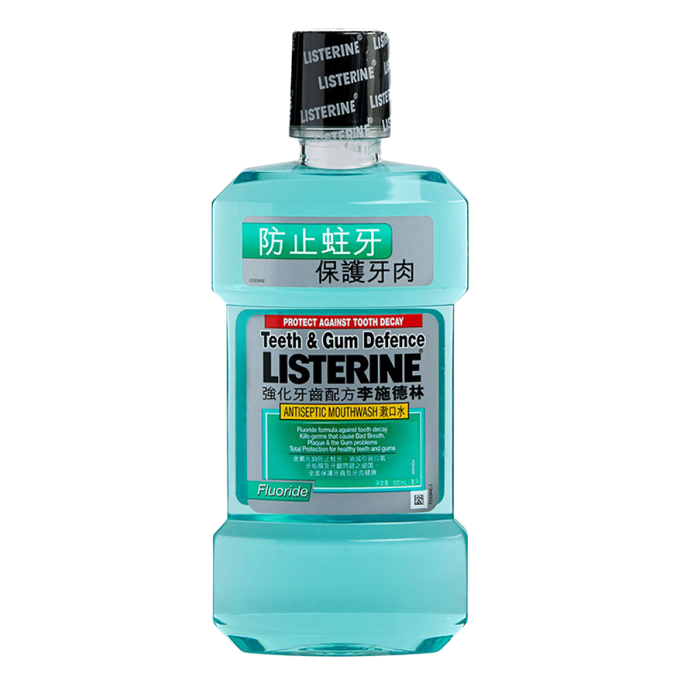 李施德林Listering漱口水（港版）齿龈防护500ml7407