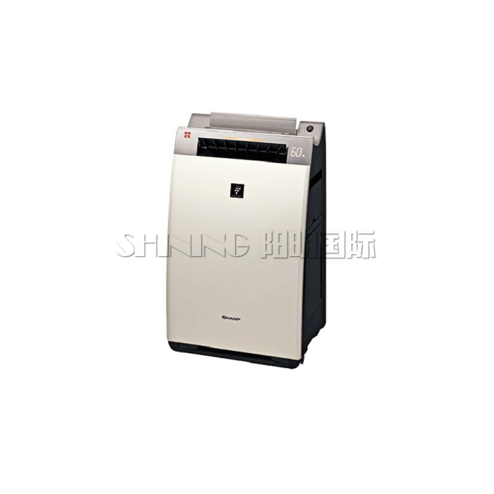 夏普(Sharp)KI-EX55/75/100日版负离子加湿空气净化器除甲醛除尘KI-EX100香槟色