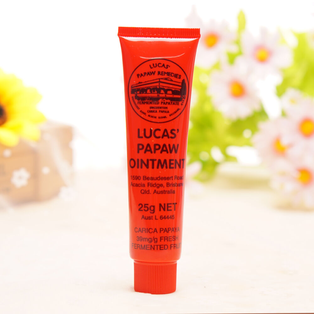 lucas papaw神奇番万用木瓜膏25g 怎么打开…… 瓶盖上的三角倒过来