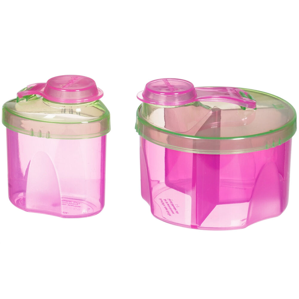 自营满趣健Munchkin宝宝奶粉分装盒组合装不含BPA3格奶粉格+1格随身格颜色随机