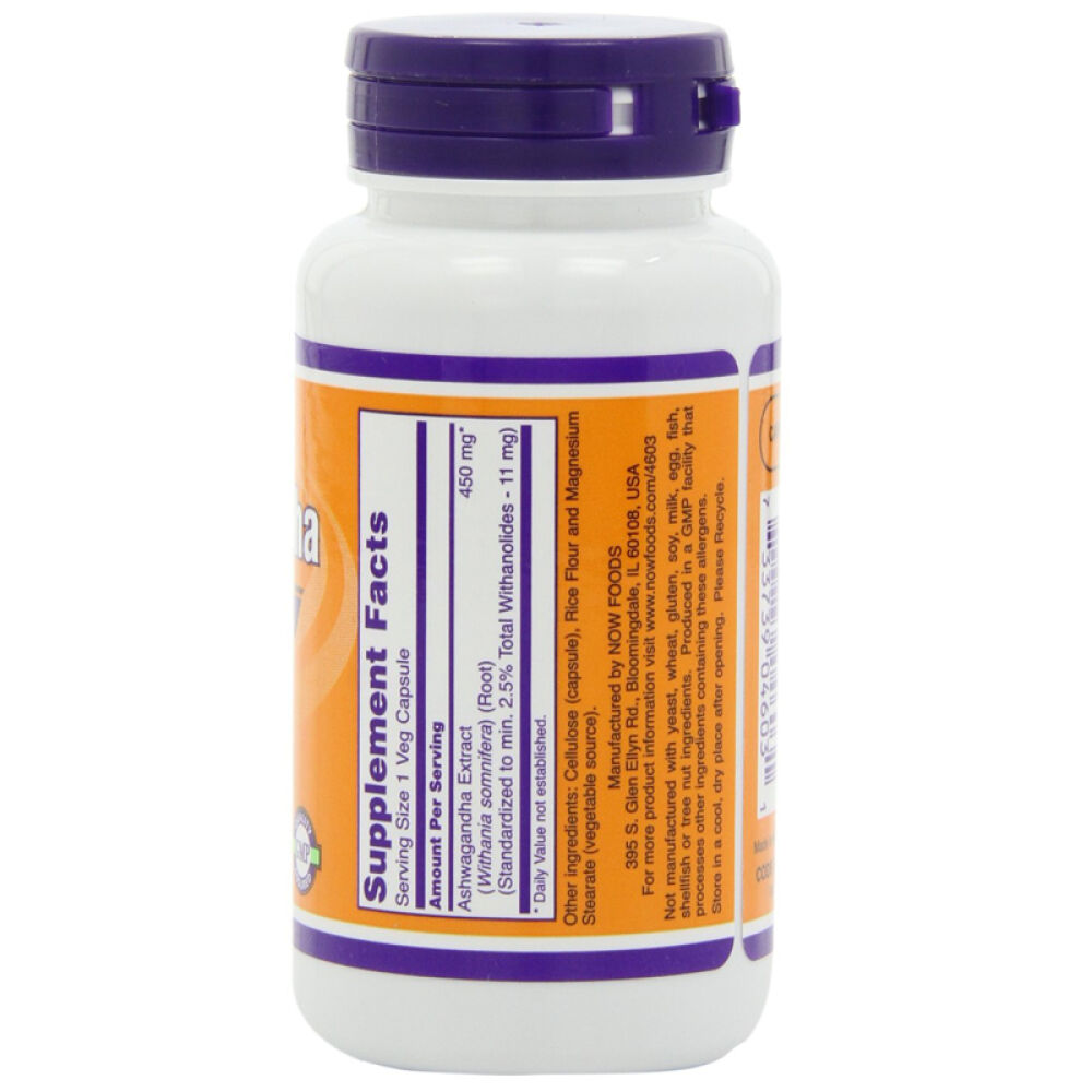 全球购诺奥(NOWFoods)南非醉茄胶囊450mg90粒