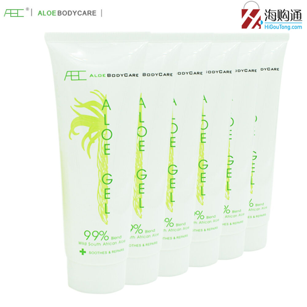 南非芦荟胶Aloegel99%ABC芦荟膏芦荟精华面霜全球购进口正品6支装