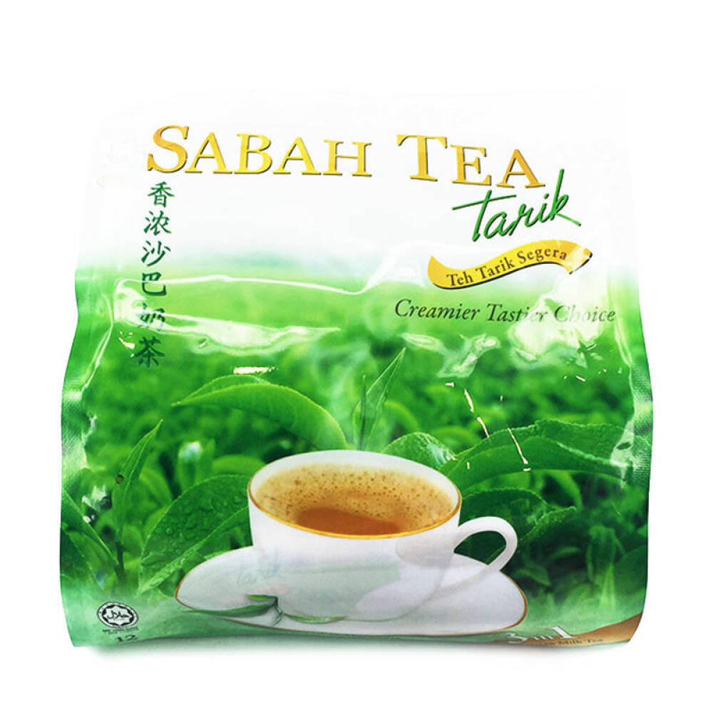 马来西亚进口sabahtea沙巴茶香浓沙巴奶茶(480gx3袋)