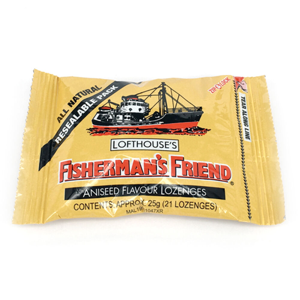 马来西亚进口Fisherman'sFriend渔夫之宝天然系列（9包套装）25g*9