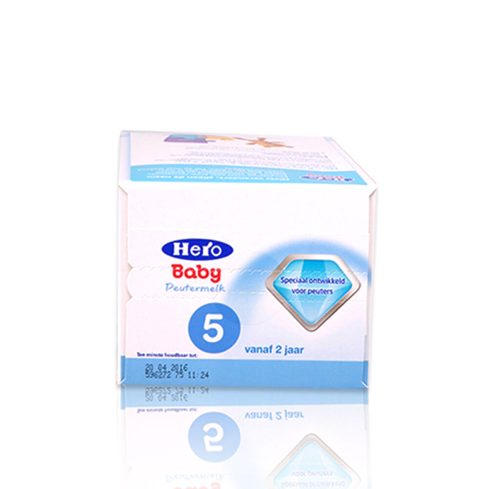 【全球购】荷兰美素Herobaby婴幼奶粉婴儿配方奶粉12345段4盒装5段(2岁以上)