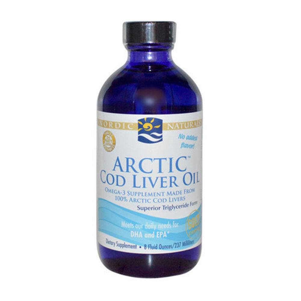 挪威小鱼NordicNaturals鳕鱼婴幼儿dha儿童鱼油原味237ml美国进口深海鳕鱼油237ml原味1瓶