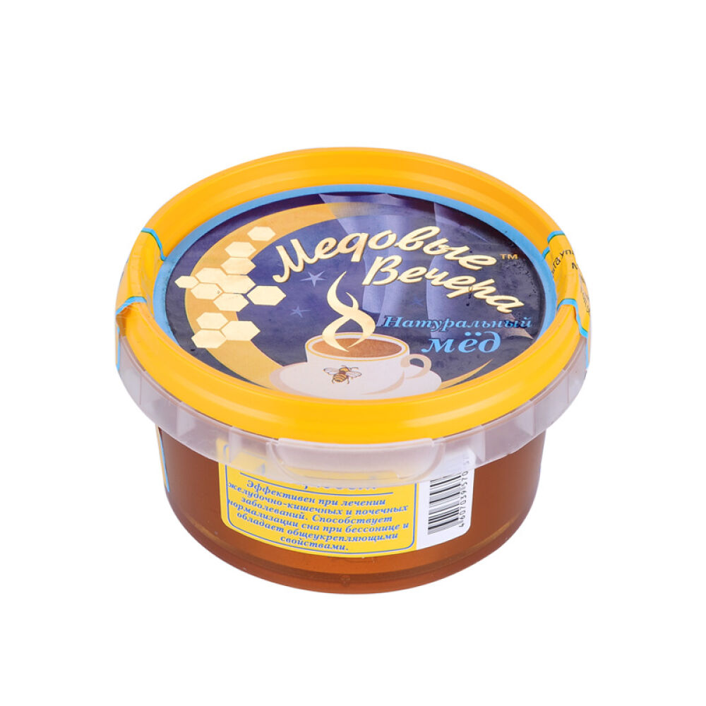 俄罗斯原装进口蜂蜜蜂蜜晚宴牌天然洋槐蜜等300g洋槐蜜(0137)