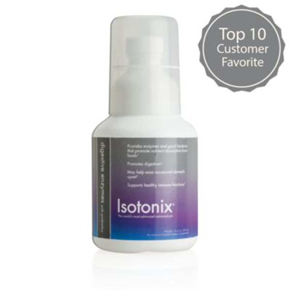 美国直邮果蔬酵素粉美安酵素消化酶Isotonix助消化水果酵素300g90份六瓶