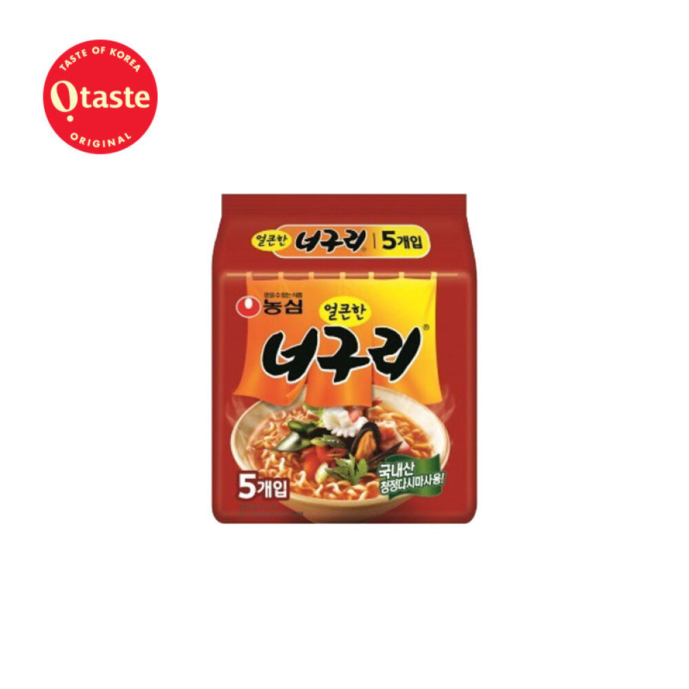 韩国进口农心辛拉面进口方便面(临保）韩国泡面辣味泡面煮面速食面干拌面非油炸(临保）香辣乌龙面五包120g*5