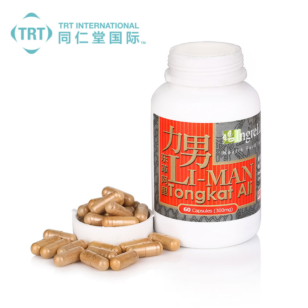 北京同仁堂（新加坡出品）IngreLife补肾壮阳补充精力非伟哥东革阿里玛咖淫羊藿力男东革阿里胶囊60粒