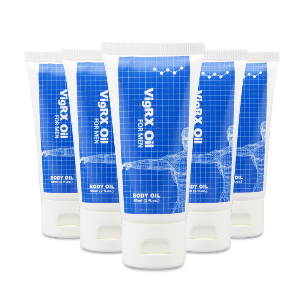 【全球购】美国威乐vigrxplusoil按摩油男用延时喷剂不麻木性用品男性保健品5盒vigrxoil