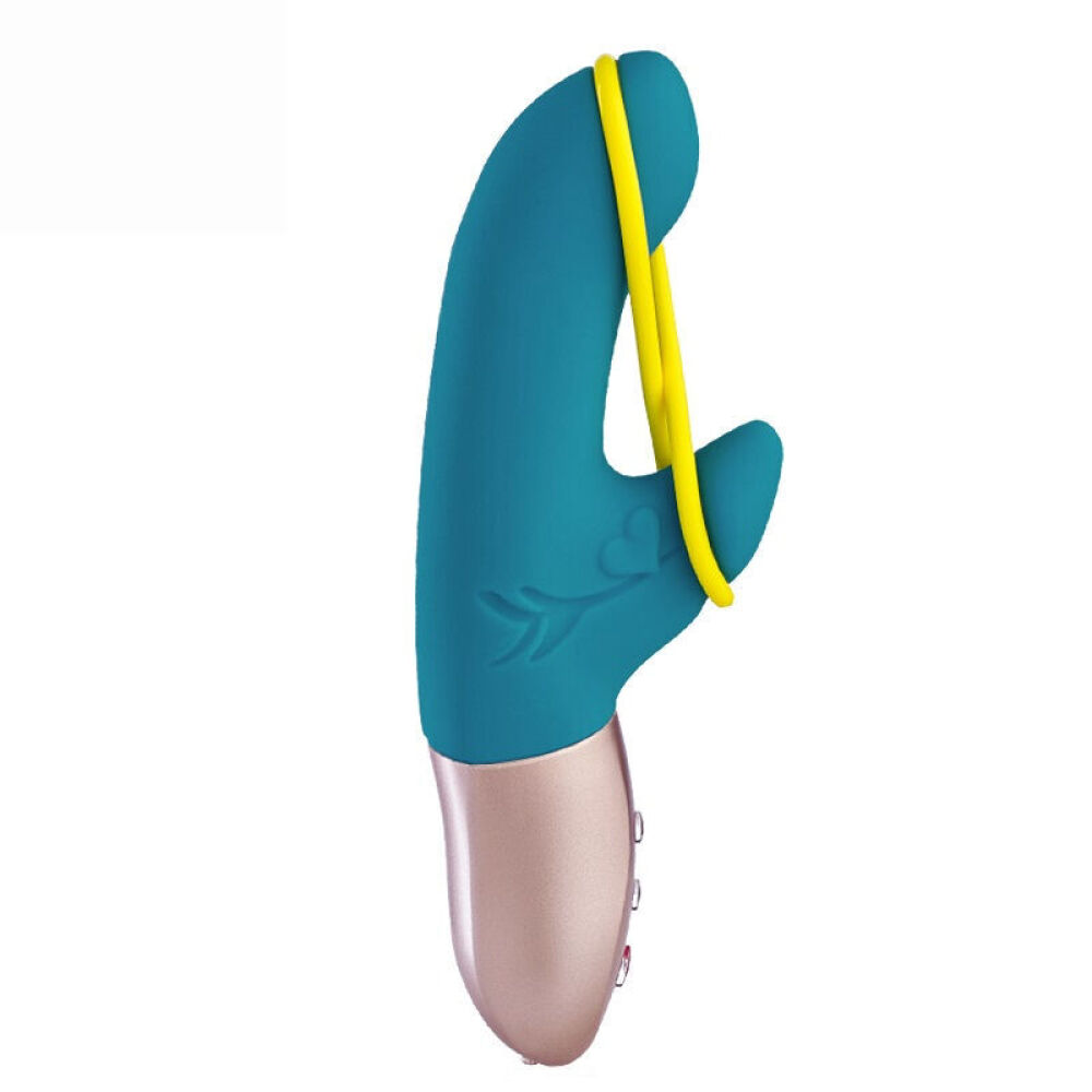 德国FunFactory女用自慰器女性高潮震动棒成人情趣性用品双点自慰棒爱神丘比特-蓝