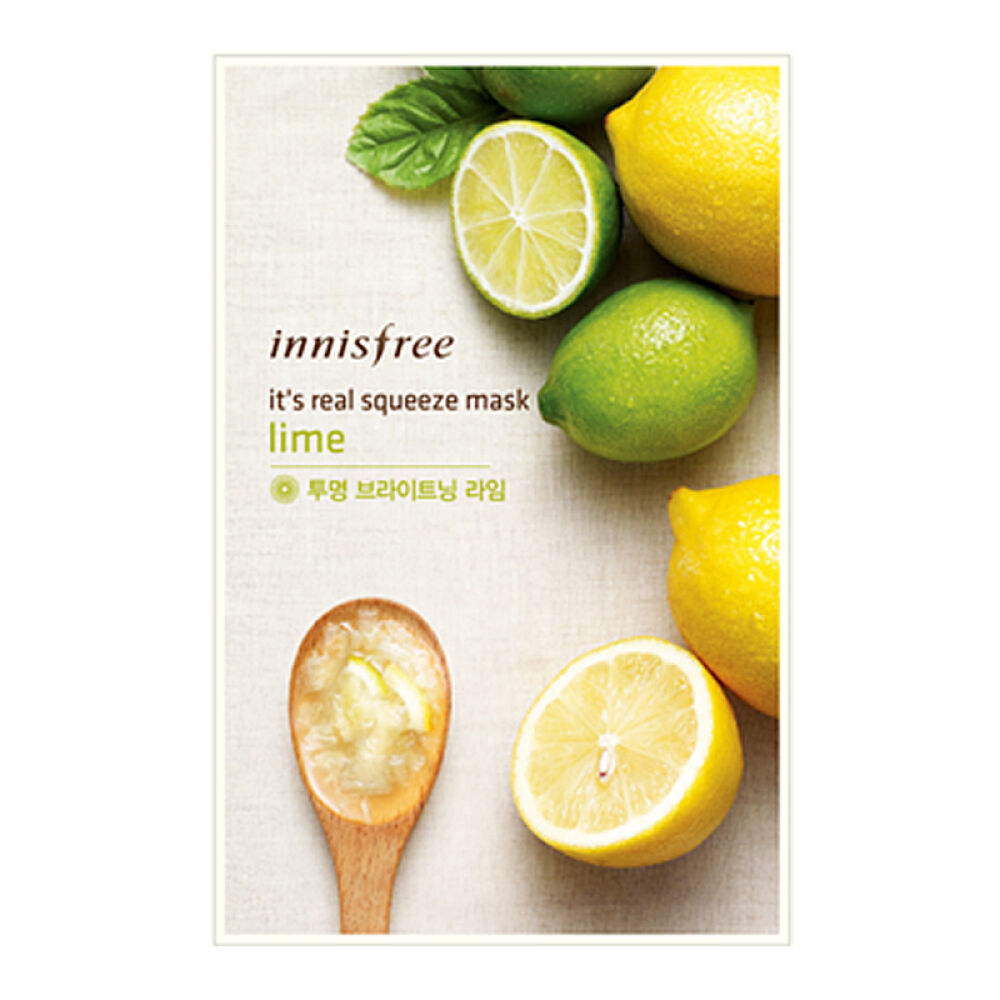 【京东全球购】韩国原装进口Innisfr悦风吟保湿清爽补水香港直邮柠檬面膜贴10片