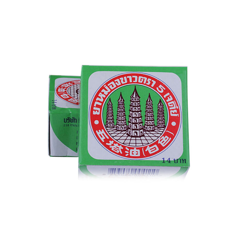 【全球购】越南泰国Counterpain施贵宝肯得白虎膏泰国花香型薄荷鼻通香筒泰国五塔油白色10g