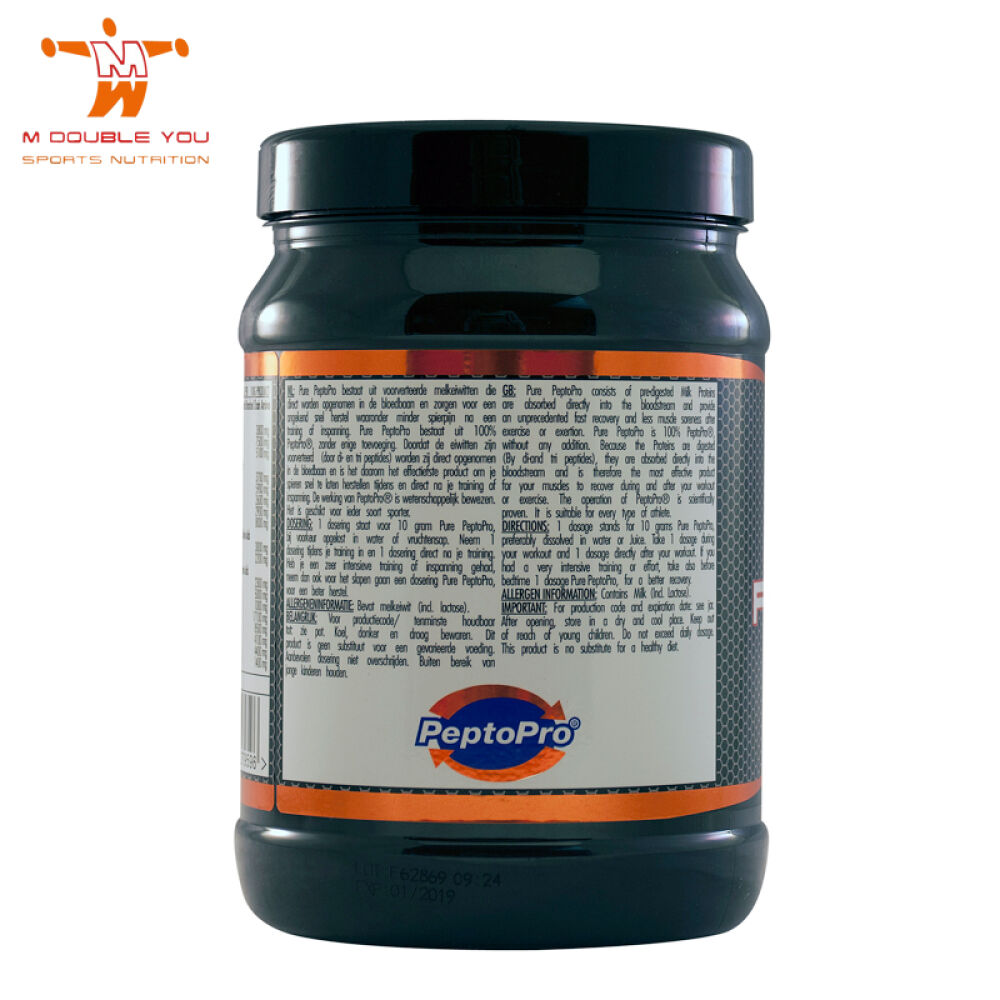 MDY荷兰进口纯沛力肽小分子易消化迅速缓解肌肉酸痛恢复体力健身补给400g