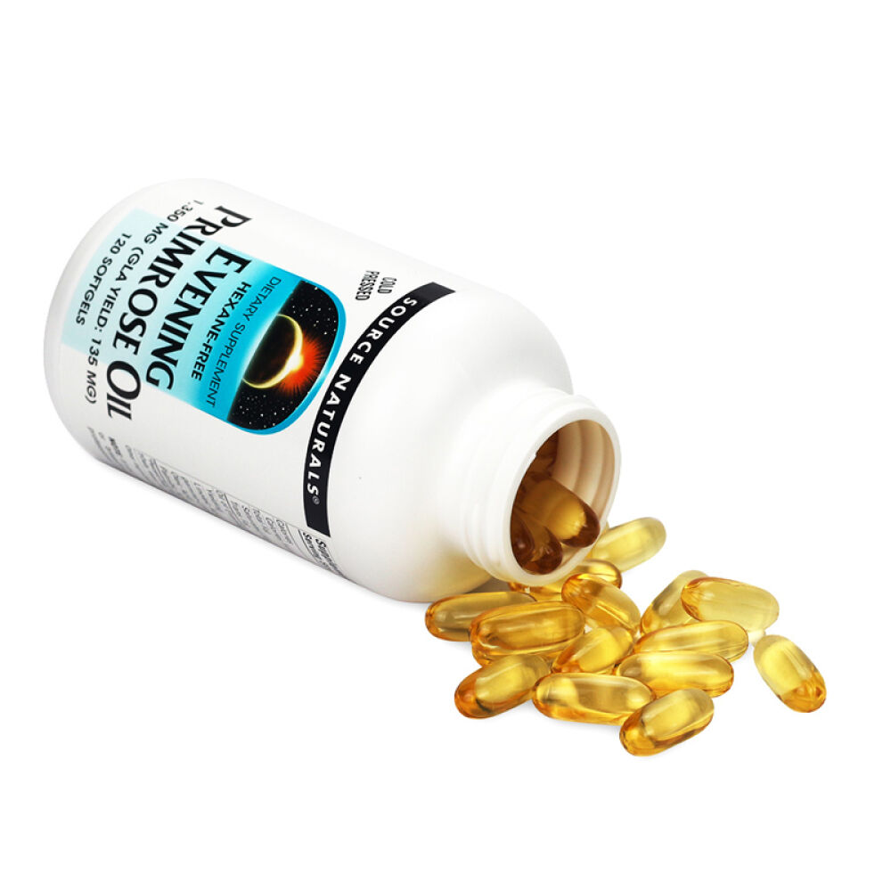 SourceNaturals月见草油软胶囊120粒调节女性内分泌