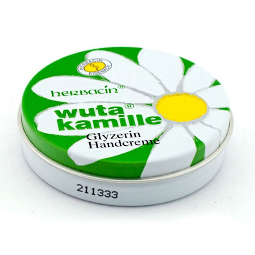 【德国原装进口】Herbacin贺本清小甘菊经典铁盒护手霜20ml3盒