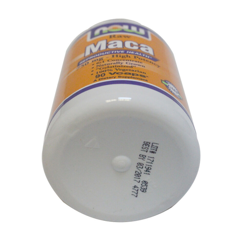 诺奥nowfoods秘鲁玛卡男士玛咖maca750mg90粒胶囊补肾延时增性欲抗疲劳1瓶
